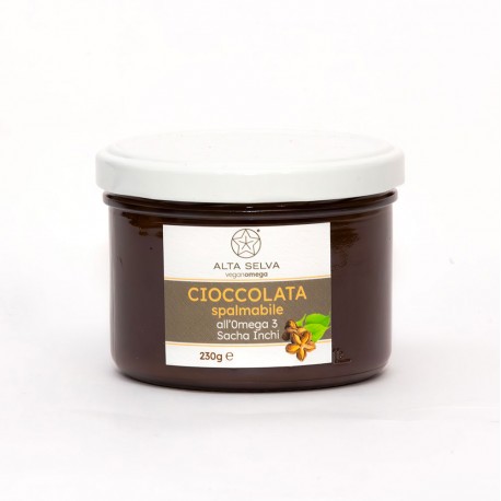 Cioccolata spalmabile all'Omega 3 Sacha Inchi