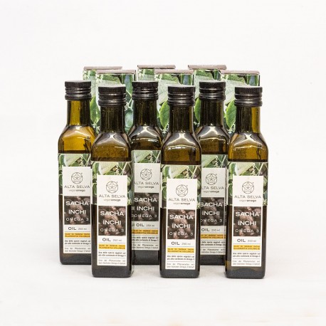 Packung mit 6 Flaschen Sacha Inchi Öl 1500 ml