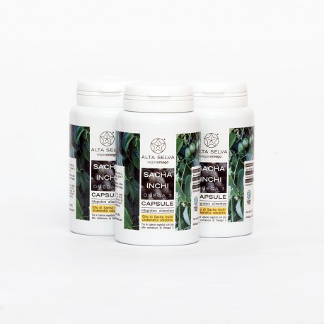 3 barattoli capsule SACHA INCHI