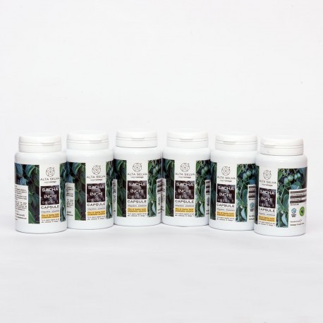 6 barattoli capsule SACHA INCHI